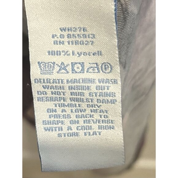 Boden Circle Print Womens Dress Sz 12 Ruched Waist 3/4 Sleeve Retro Mod Boho Art - Picture 12 of 14